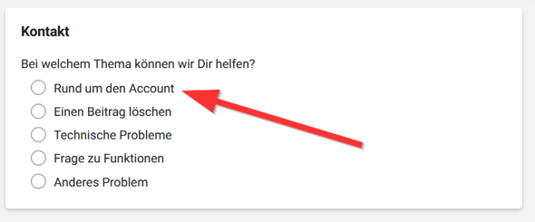 - (gutefrage.net, Namensänderung, Nutzername)