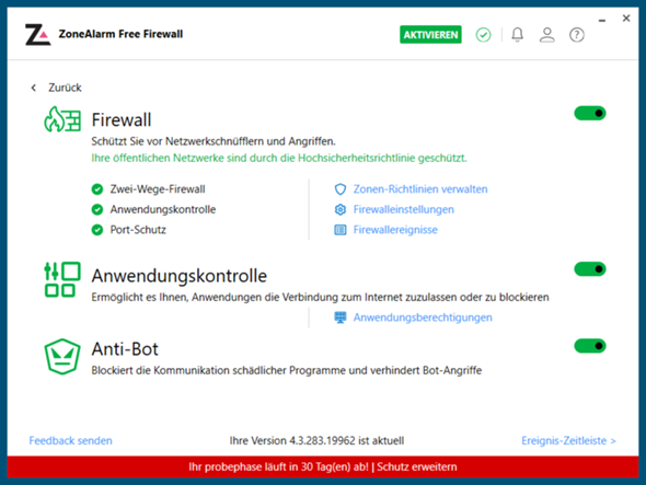 - (Internet, Server, Windows 10)