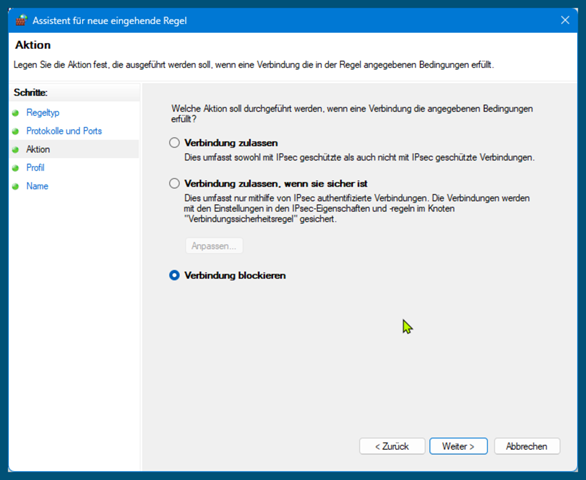 - (Internet, Server, Windows 10)