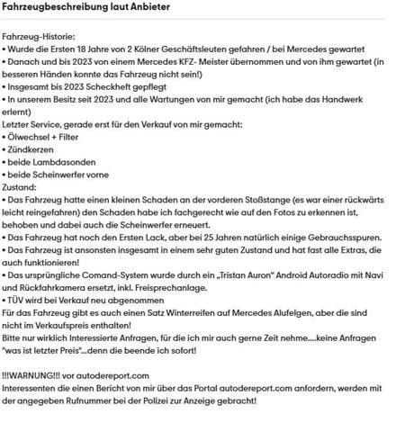 - (Autokauf, Autozustand)