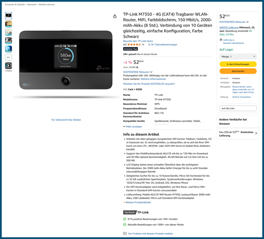 - (Internet, WLAN, Netzwerk)