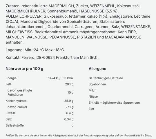 - (Wasser, Kalorien, Getränke)