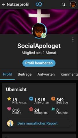 - (gutefrage.net, Einstellungen)
