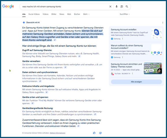 - (Samsung, E-Mail, Account)