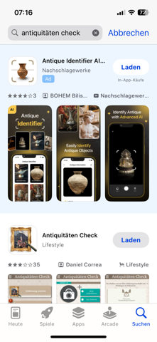 - (Antiquitäten, Antik, Vase)