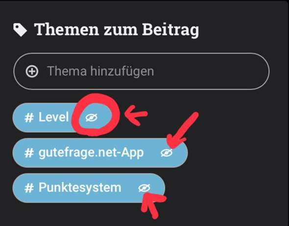 - (Level, gutefrage.net-App)