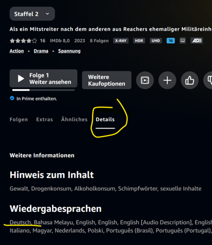 - (Film, Deutsch, Serie)