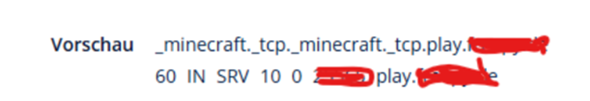 - (Minecraft, Webseite, Minecraft Server)