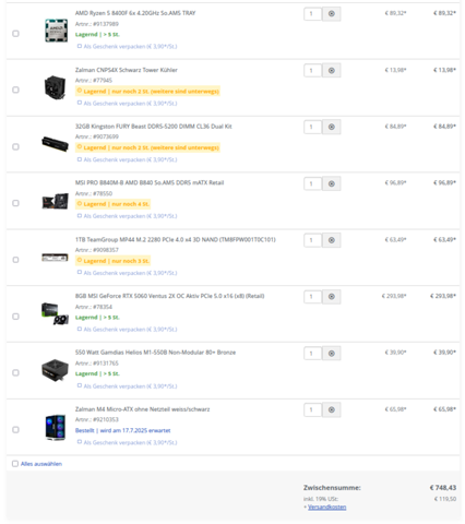 - (Computer, Gaming PC, PC bauen)