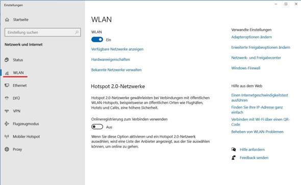 - (Internet, WLAN, Treiberproblem)