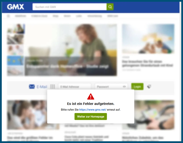 - (Webseite, web.de, postfachadresse)