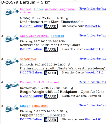 - (Urlaub, Langeweile, Langeoog)