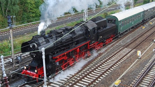 - (Bahn, Deutsche Bahn, Dampflokomotive)