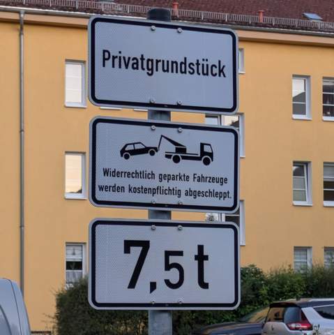 - (Verkehrsrecht, Straßenverkehrsordnung, parken)