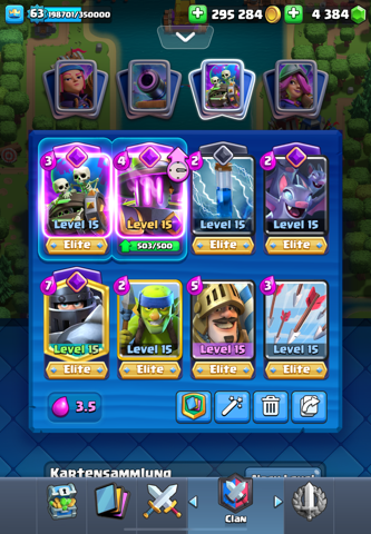 - (Supercell, Clash Royale, Deck)
