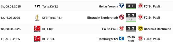 - (Bundesliga, Hamburger SV, Kicker)