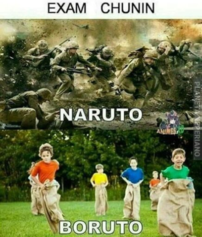 - (Naruto, Naruto: Shippuuden, Boruto: Naruto Next Generations)