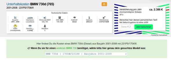- (Versicherung, BMW, Kfz-Versicherung)
