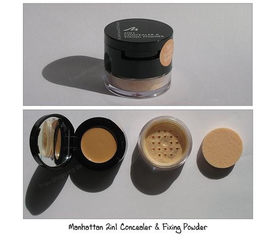 Manhattan Concealer & Fixing Powder - (Beauty, Augen, Make-Up)