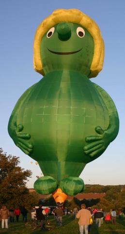 Heissluftballon Sonderform WIM 2008 - (Geld, Kosten, Heißluftballon)