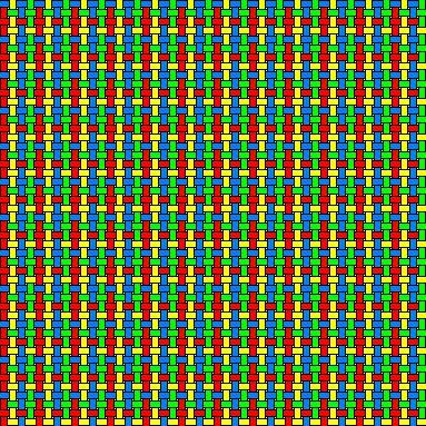 Flechtwerk farbig (Quelle: GF/electrician) - (Freizeit, Erklärung, Stereoskopie)