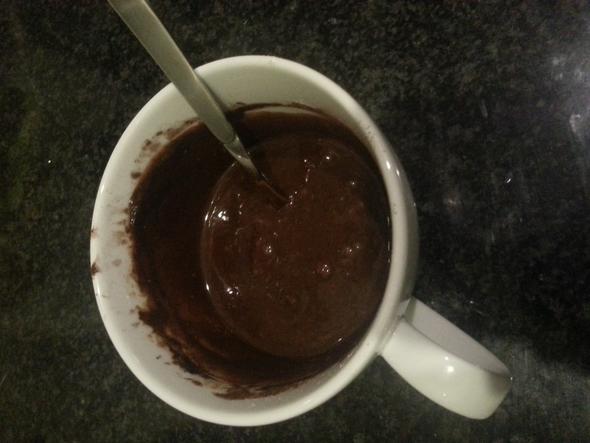 Geht das? (Mikrowellen-Brownie) (Mikrowelle, Brownies)