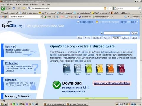 OOO.org Download - (Computer, Microsoft, Textverarbeitung)