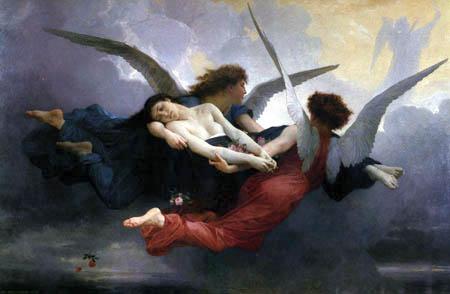 Lamour Et Psyche Enfants Engel William Adolphe Bouguereau Gemalde