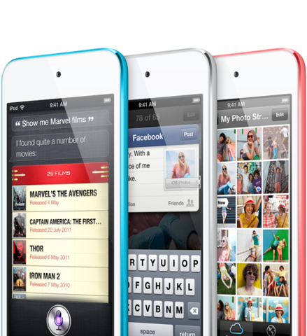 iPod touch mit Siri, Facebook, Fotos - (Technik, Apple, App)