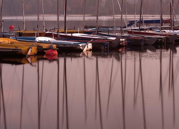 Abendstimmung am See - (Technik, Kamera, Canon)