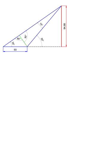 Hochhaus2-01 - (Mathematik, Dreieck, Winkel)