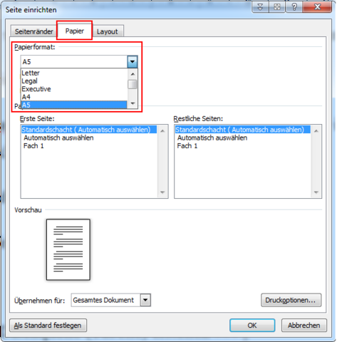 Namensschilder Erstellen Mit Word 10 A5 Format Computer