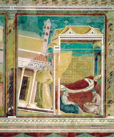 Fresko von Giotto  - (Bilder, Kunst, Malerei)