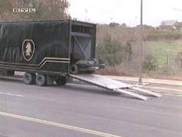 Kitt fährt in Truck - (Film, Physik, Serie)