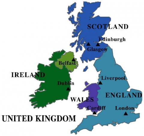 Karte_Großbritannien - (Geschichte, England, Irland)