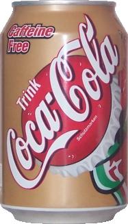 Dose Coca-Cola koffeinfrei 2001 - (Zucker, Cola, koffeinfrei)