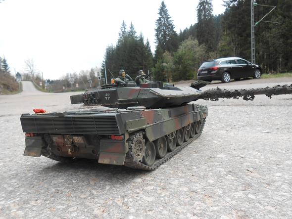 Mein Hobby: RC Leopard 2 A6   M 1:16 - (Akku, RC-Modellbau)