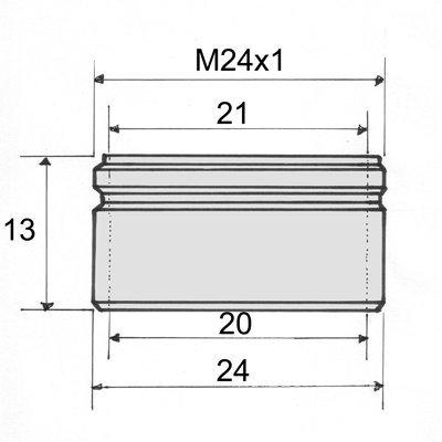 Perlotormasse M24x1 - (Haushalt, Heimwerker, Badarmatur)