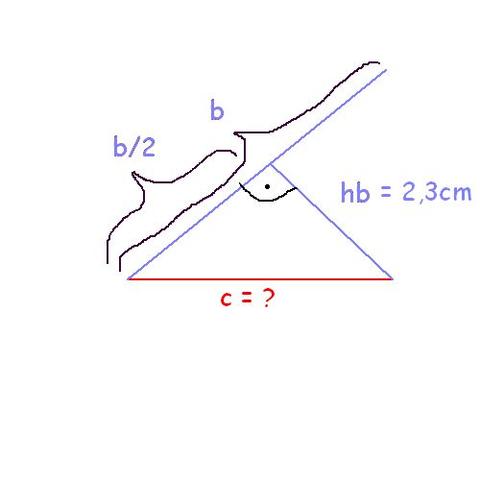 2. Zeichnung - (Mathematik, Dreieck)