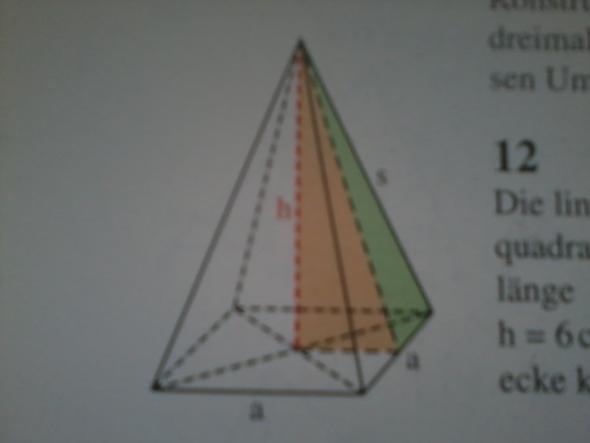 Die Pyramide - (Mathe, Hausaufgaben, Geometrie)