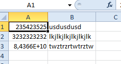 05 - Import fertig (nur Spalte 2 und 3 importiert) - (Computer, PC, Microsoft Excel)