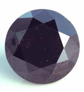 Schwarzer Diamant von ca 3,3 ct - (Blutdruck, Steine, Edelsteine)