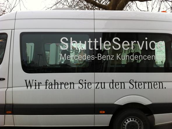 Shuttle Bus Mercedes-Benz in Rastatt - (Mercedes Benz, Daimler, Besichtigung)