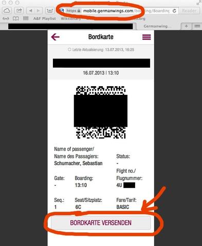 Eurowings Bordkarte Ausdrucken