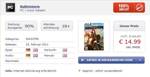 gameware.at - (uncut, bulletstorm)