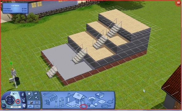 Bau Modus - (PC, Sims 3, bauen)