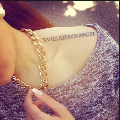 Datum In Romische Zahlen Umwandeln Fur Tattoo