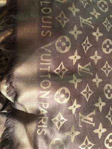 Louis Vuitton Schal Echt oder fake? (Mode)