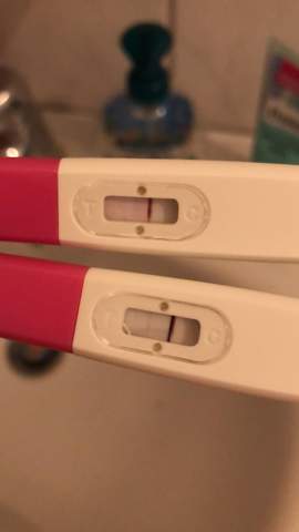 Test positiver schwangerschafts Positiver Schwangerschaftstest: