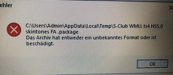 Sims4 CC installieren funktioniert nicht....? (Computer, Sims 4)